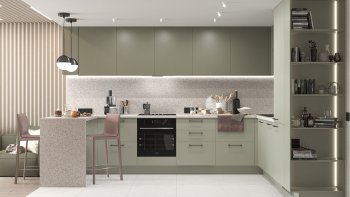 Тренды и новые цвета в дизайне современных кухонь в 2023 году в Горном - gornyj.mebel54.com | фото