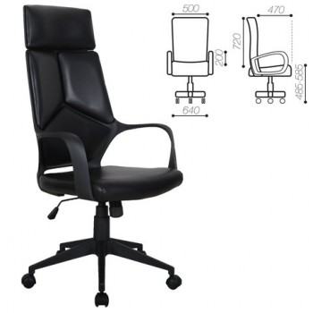 Кресло офисное BRABIX Prime EX-515 (экокожа) в Горном - gornyj.mebel54.com | фото