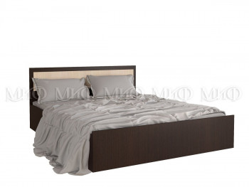 Кровать с подъемным механизмом 1,4 Фиеста (Венге/Дуб беленый) в Горном - gornyj.mebel54.com | фото