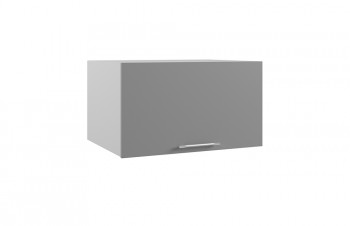 Ройс ГВПГ 800 Шкаф верхний горизонтальный глубокий высокий (Графит софт/корпус Серый) в Горном - gornyj.mebel54.com | фото